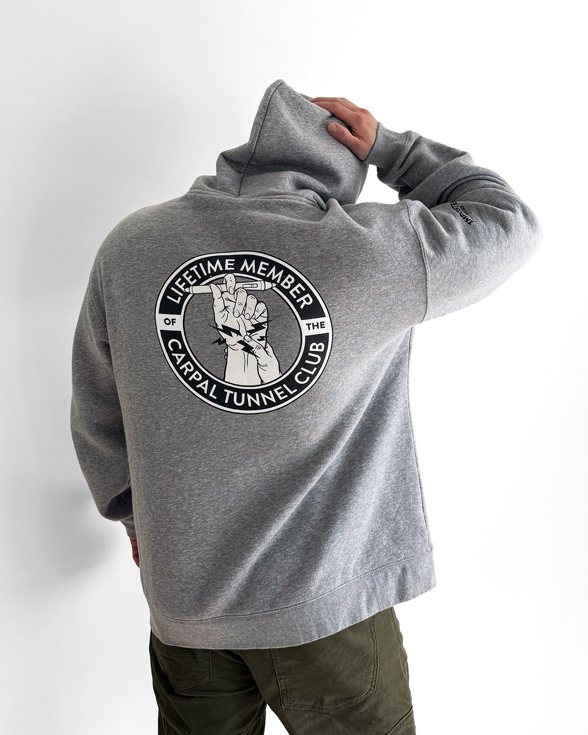 Carpal Tunnel Club - Oversized Hoodie