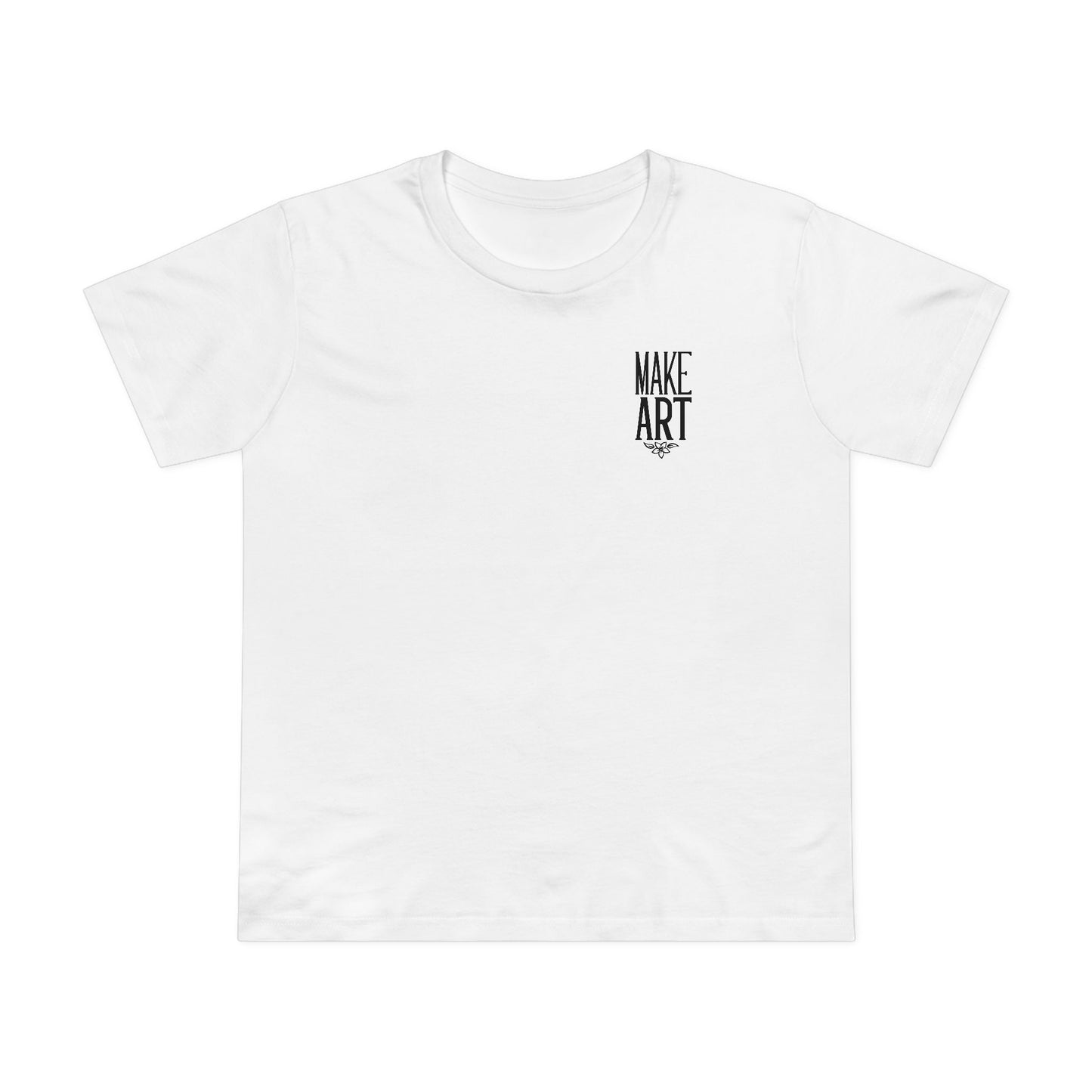 Make Art [Not AI] - Premium Women’s Fit Tee