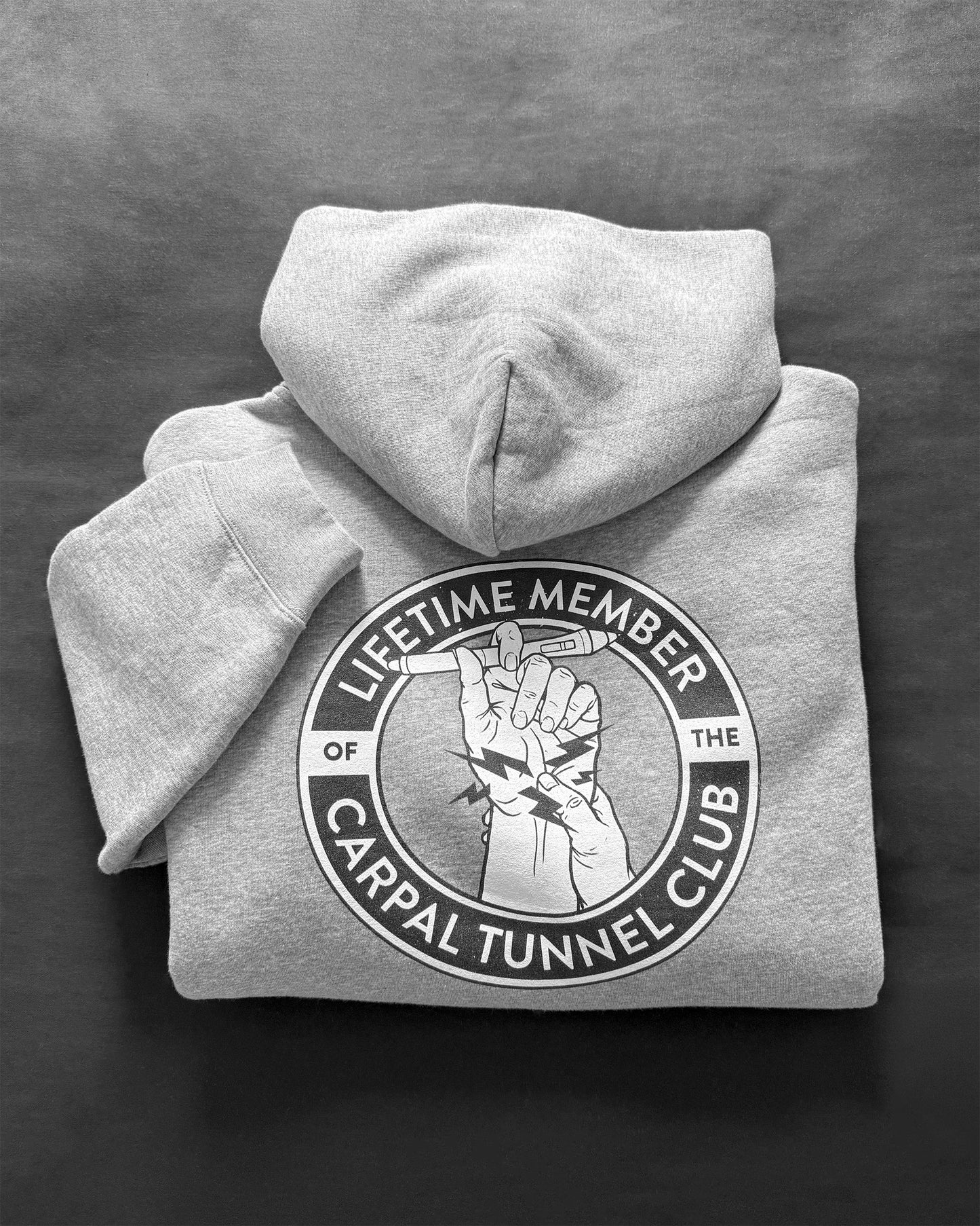 Carpal Tunnel Club - Oversized Hoodie