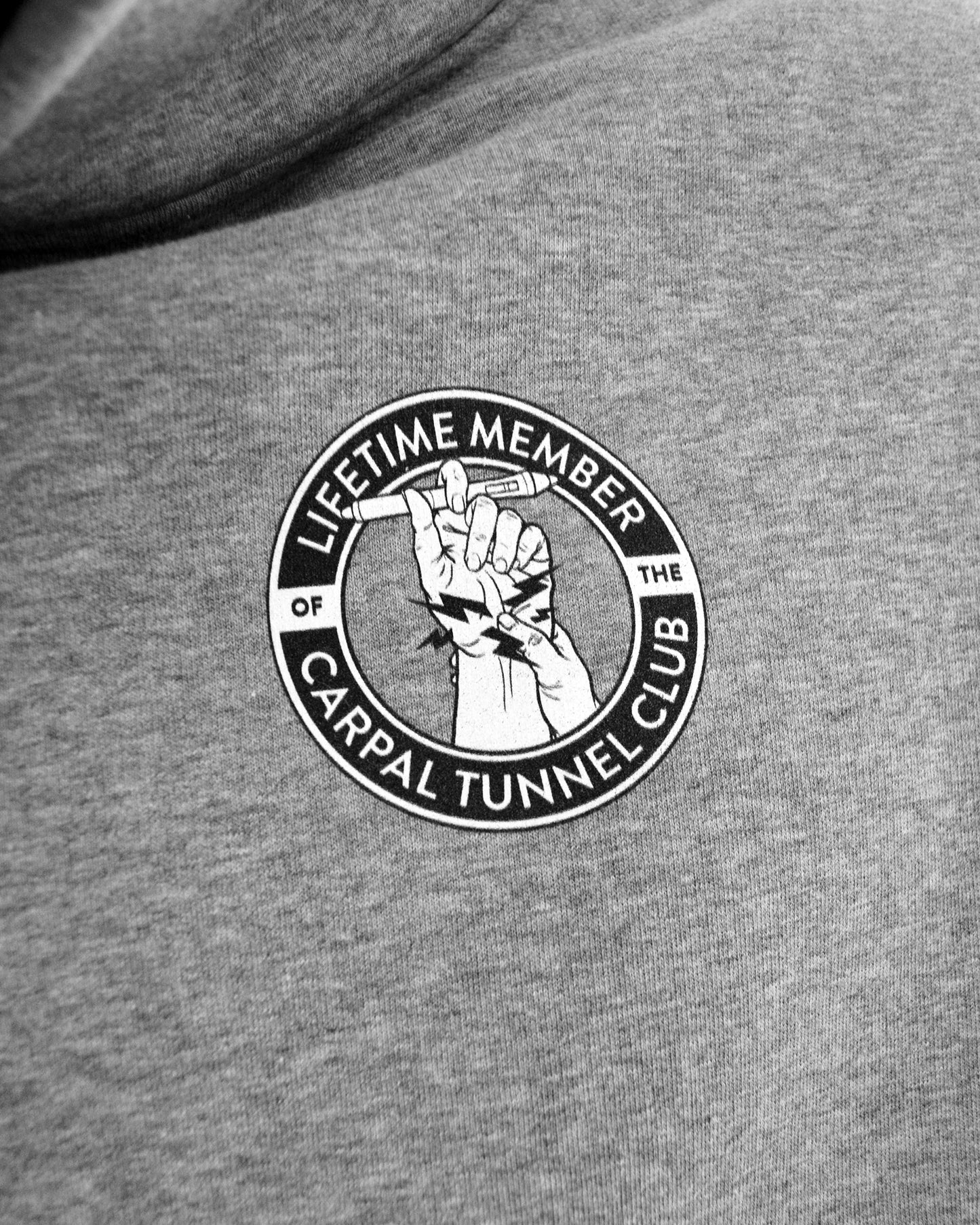 Carpal Tunnel Club - Oversized Hoodie
