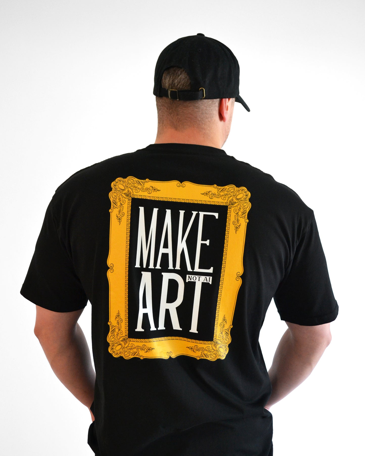 Make Art [Not AI] - Unisex Premium T-shirt