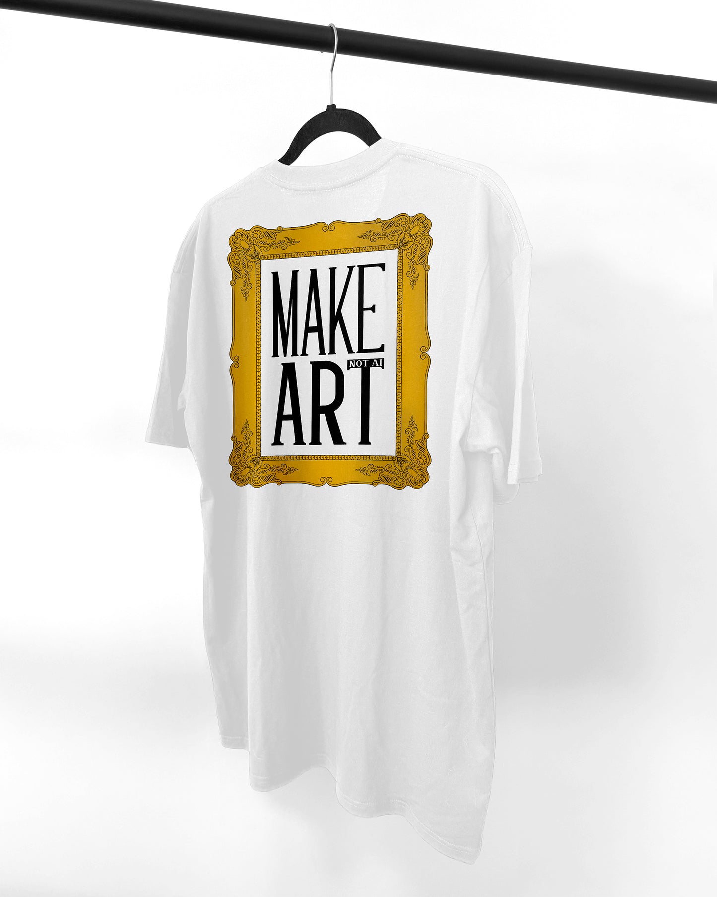 Make Art [Not AI] - Unisex Premium T-shirt