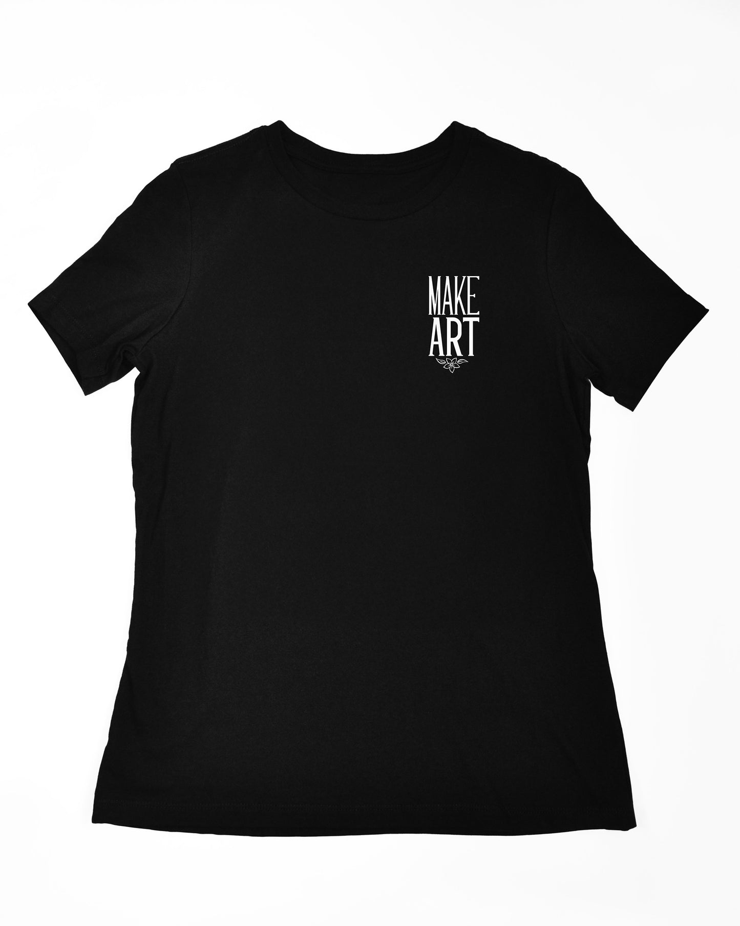 Make Art [Not AI] - Women's Relaxed T-Shirt