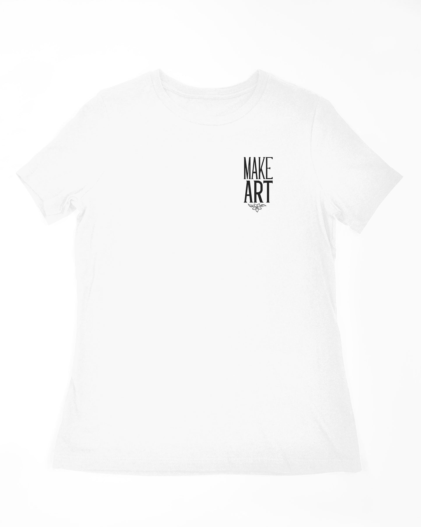 Make Art [Not AI] - Women's Relaxed T-Shirt